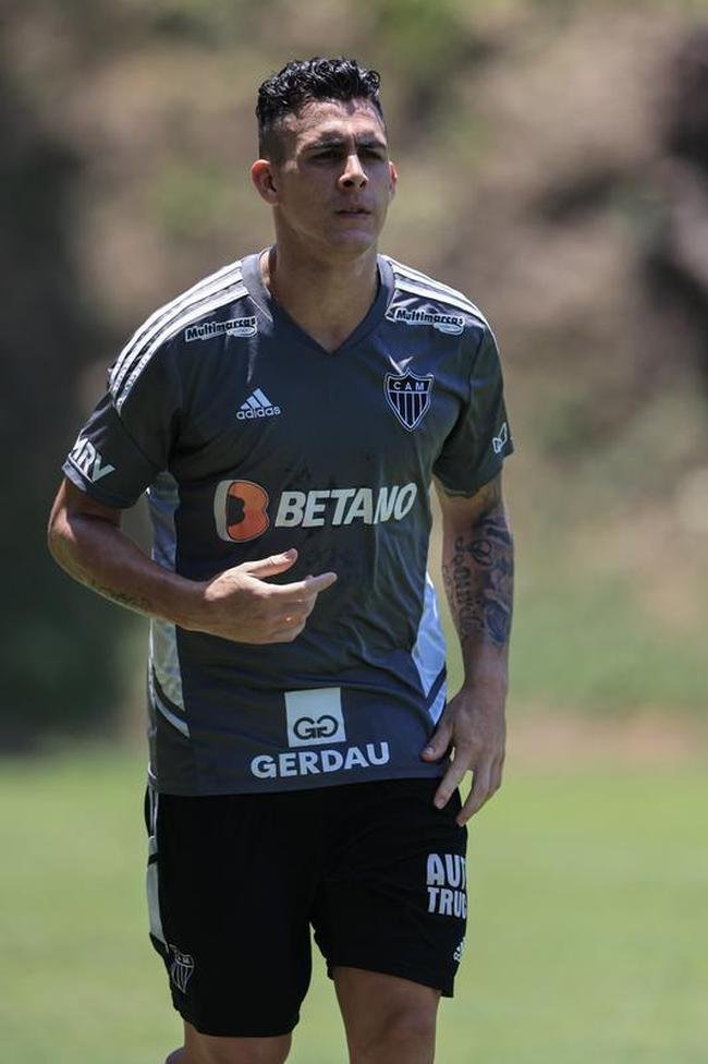 Treino do Atltico na Cidade do Galo, na manh desta tera-feira (11/10).
