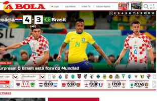 Crocia derrotou Seleo Brasileira na disputa de pnaltis nas quartas de final da Copa do Mundo do Catar