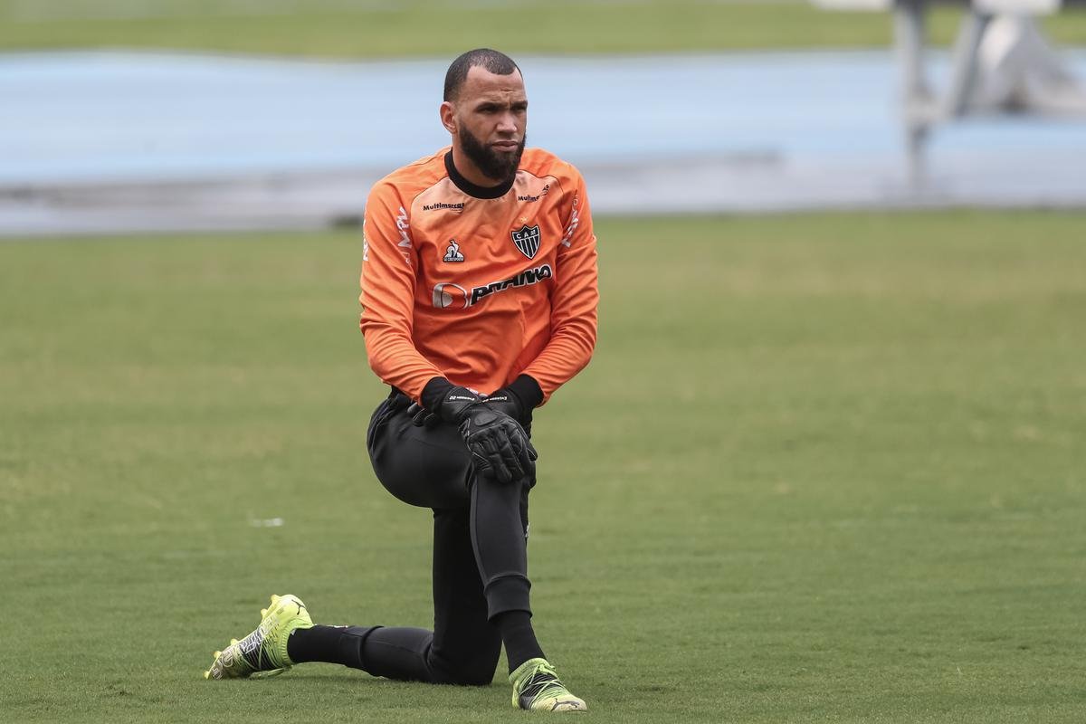 No centro de treinamento do Exrcito, na Urca, no Rio de Janeiro, Atltico realiza ltimo treino antes de encarar o Flamengo pelo Brasileiro