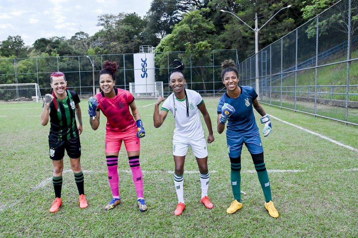 Amrica lana novo uniforme para o time feminino; veja fotos