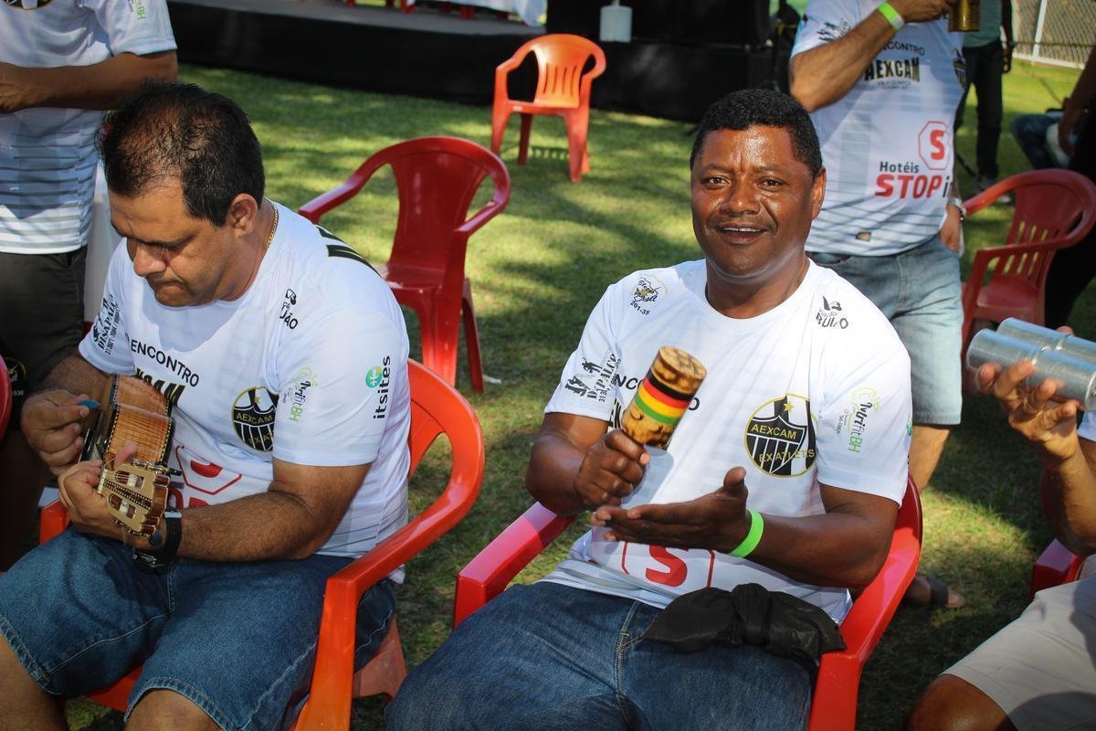 Ex-jogadores do Atltico se encontraram nesse sbado