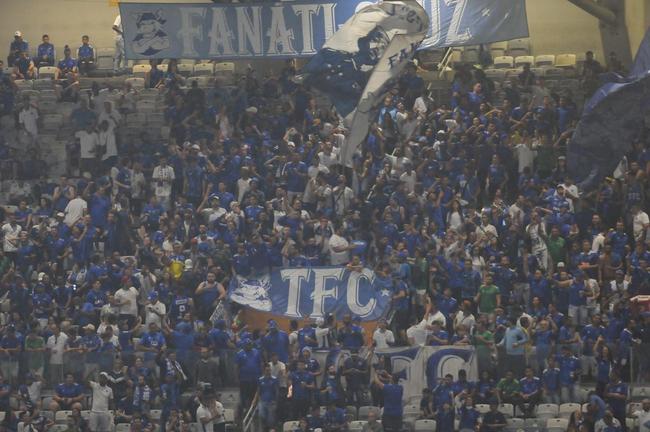 Torcida do Cruzeiro deu show mais uma vez e lotou o Mineiro na partida contra o CRB pela 11 rodada da Srie B