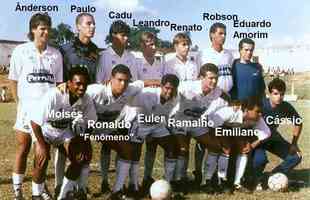 Ronaldo na base do Cruzeiro em 1993