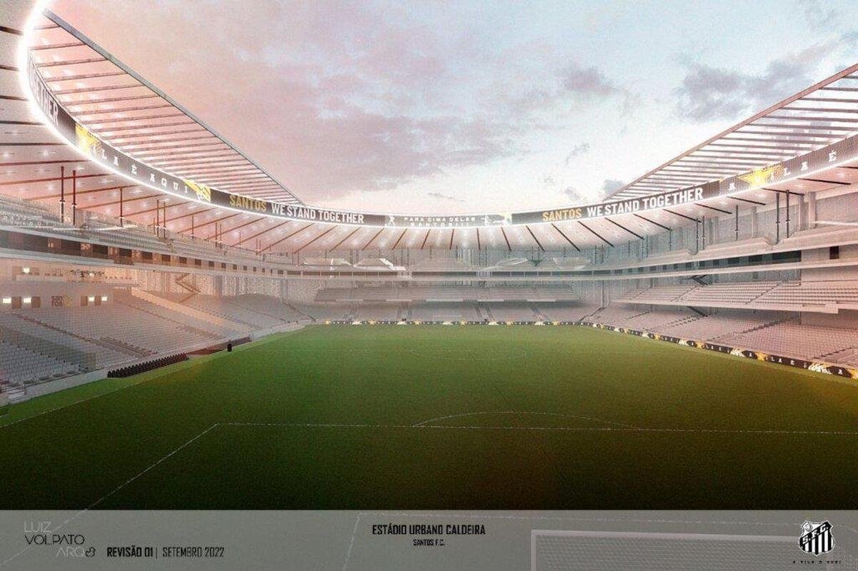 Santos apresenta projeto da nova Vila Belmiro