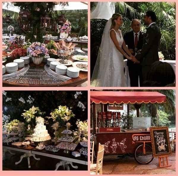 Atacante Fred se casou neste sbado com Paula Armani em chcara de Nova Lima-MG