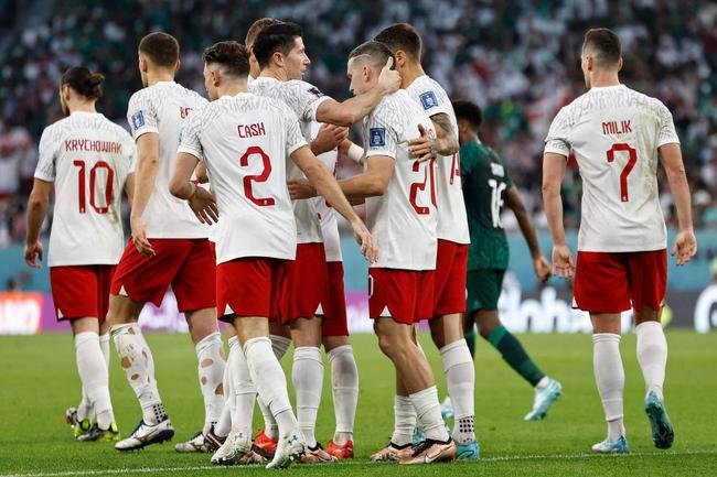 Polnia x Arbia Saudita: fotos do jogo pelo Grupo C da Copa do Mundo