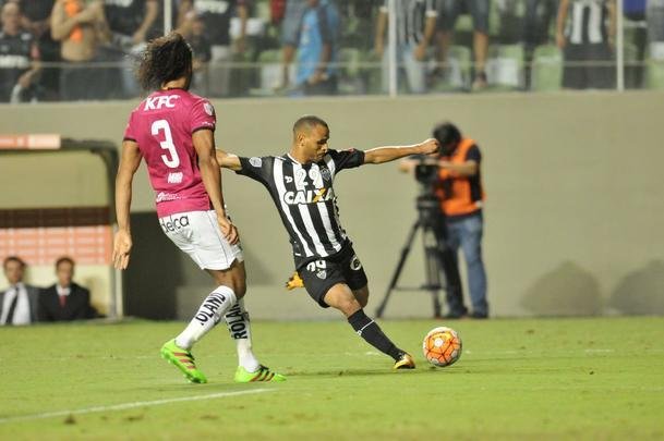 Lances do segundo tempo de Atltico e Del Valle pela Copa Libertadores