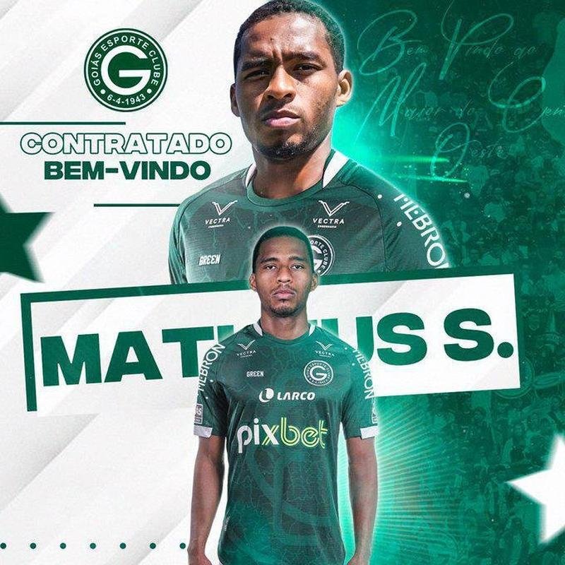 Gois contratou o volante Matheus Sales por emprstimo do Coritiba
