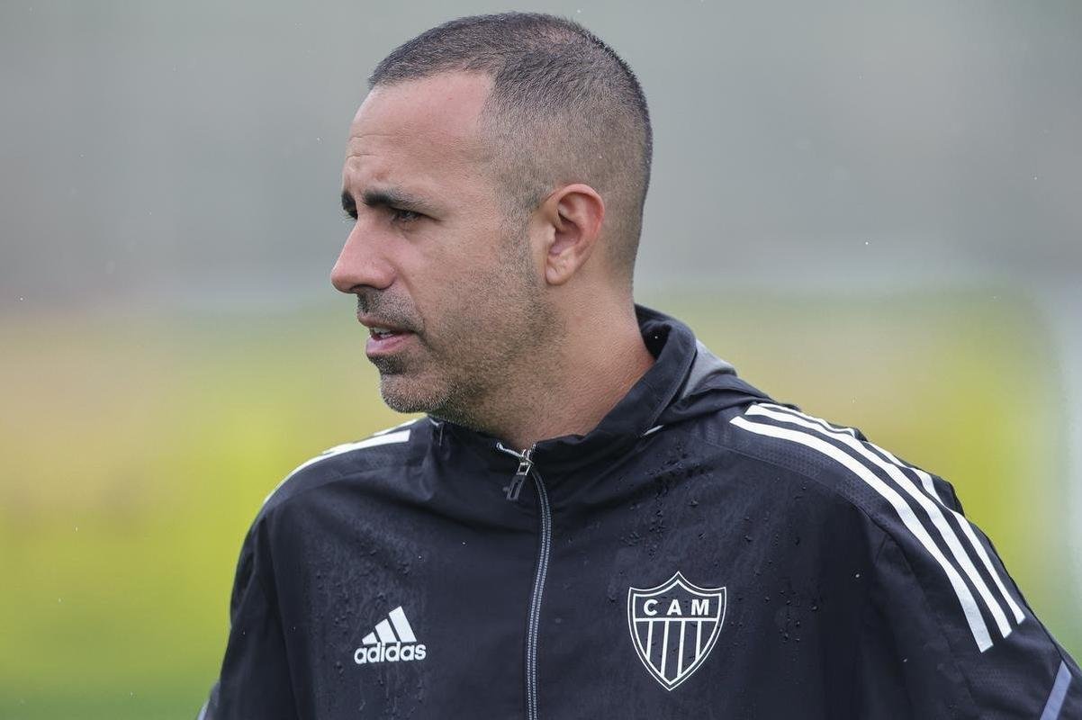 Treino do Atltico na Cidade do Galo, na manh desta tera-feira (24/1).