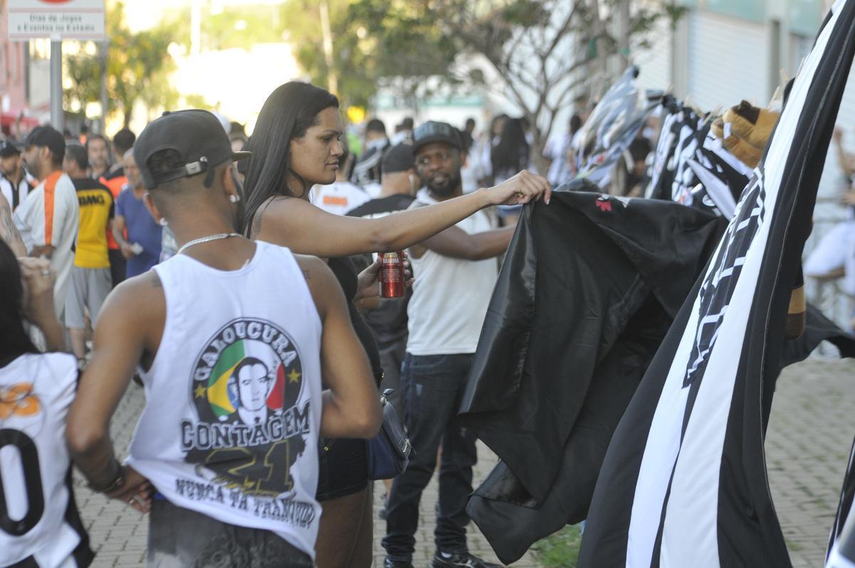 Torcida foi em grande nmero ao jogo no Independncia