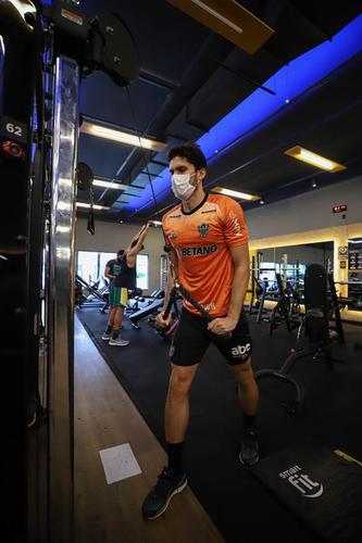 Atltico treina em Feira de Santana aps classificao