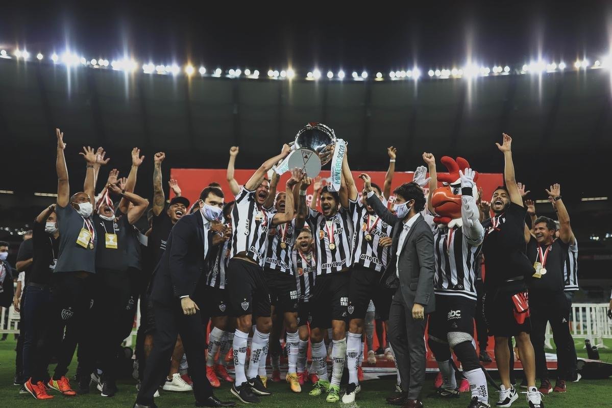 Fotos da festa do Atltico no Mineiro com a conquista do bicampeonato mineiro