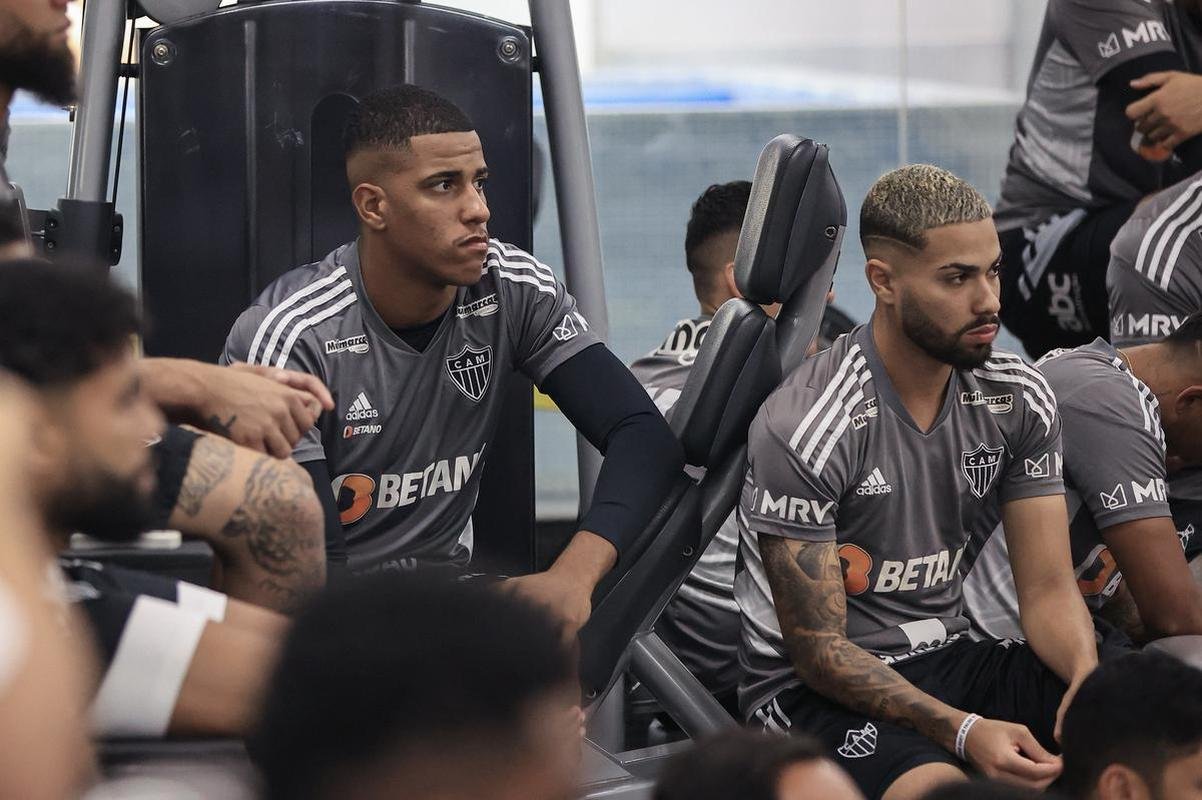 Veja fotos do primeiro dia de pr-temporada do Atltico