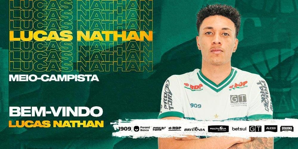 Lucas Nathan, meio-campista (Coritiba)