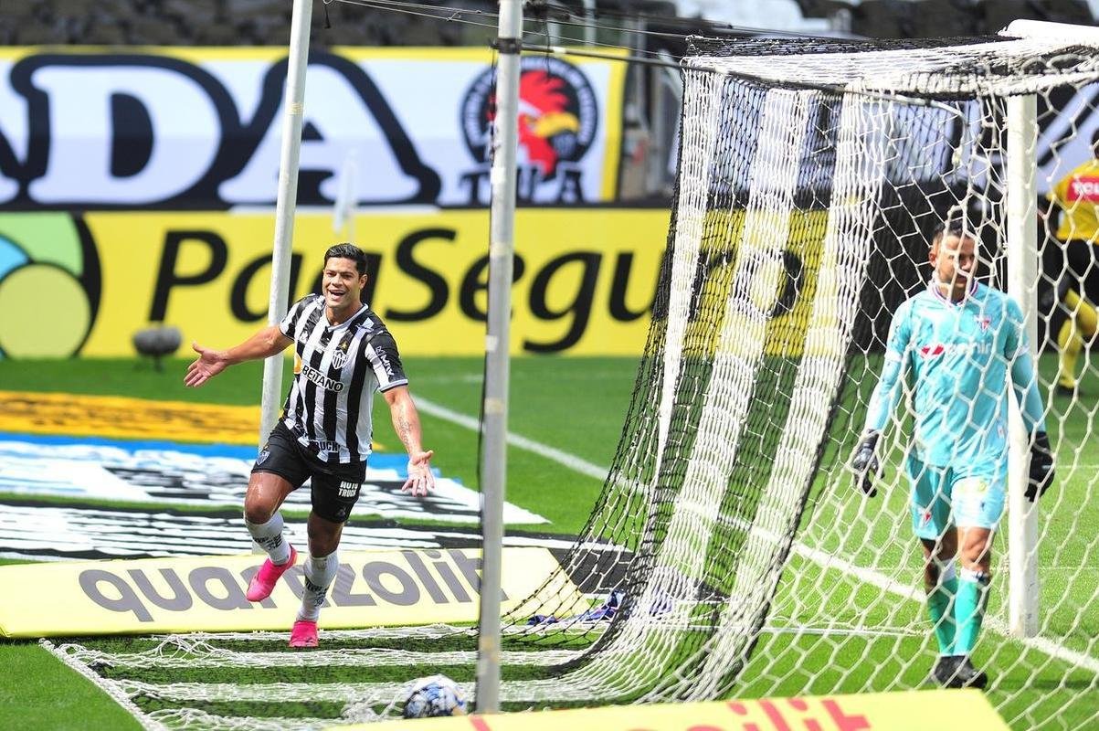 Fotos do jogo entre Atltico e Fortaleza, no Mineiro, pela primeira rodada do Campeonato Brasileiro de 2021