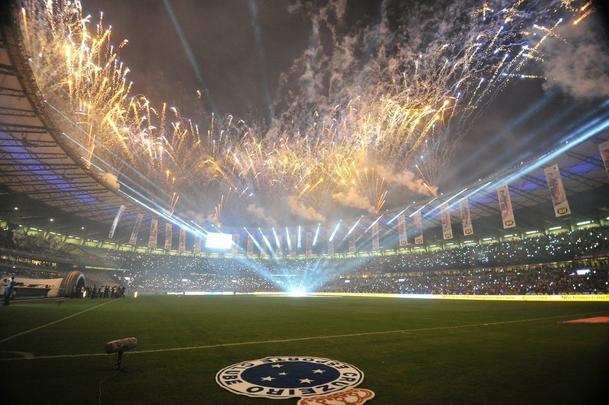 Fotos da torcida do Cruzeiro, no Mineiro, na deciso da Copa do Brasil 2018, contra o Corinthians