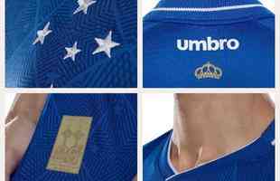 Camisa nova do Cruzeiro em detalhes