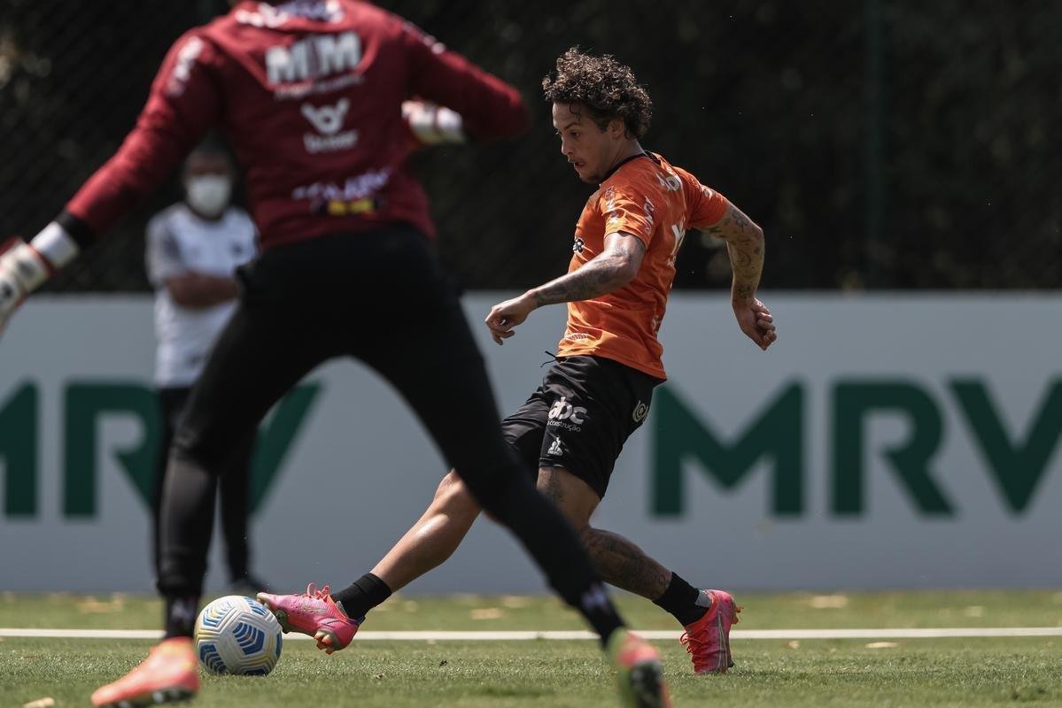 Fotos do treino do Atltico nesta segunda-feira, 13 de setembro de 2021