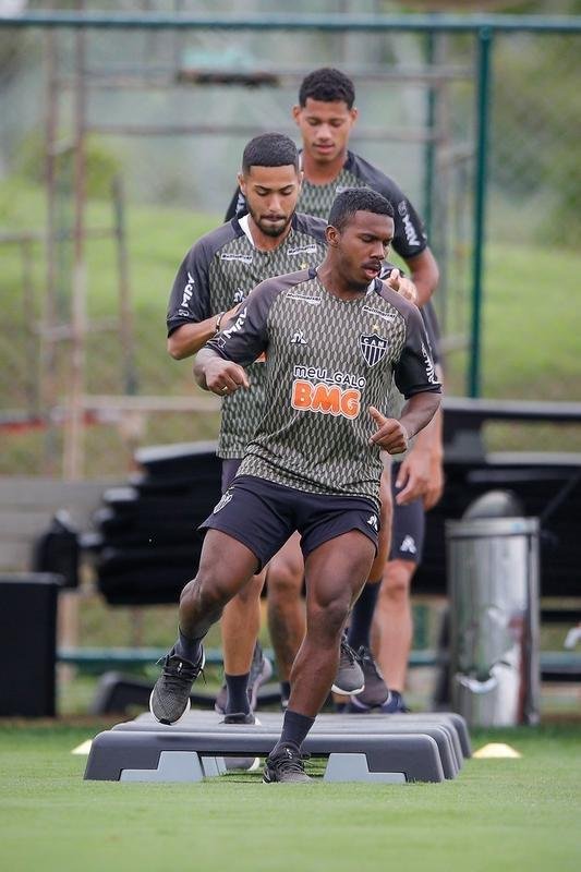 Fotos: Atltico se prepara para duelo contra o Flamengo