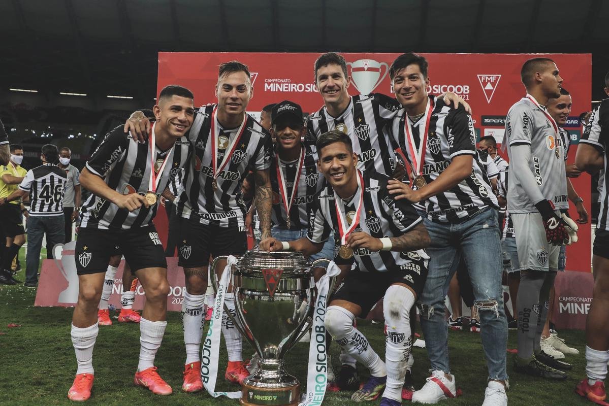 Fotos da festa do Atltico no Mineiro com a conquista do bicampeonato mineiro