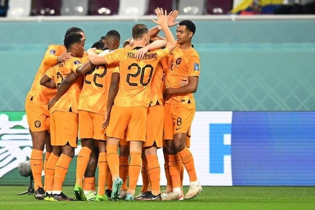 Imagens da partida entre Holanda e Equador, pelo Grupo A da Copa do Mundo de 2022.