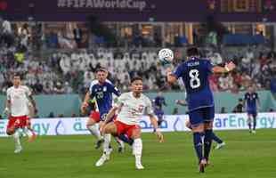 Fotos do jogo entre Polnia e Argentina no Estdio 974, em Doha, pela terceira rodada do Grupo C da Copa do Mundo, no Catar