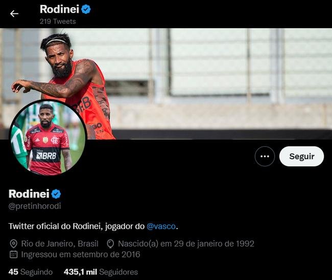 Jogadores que estiveram no Flamengo em 2022 foram hackeados no Twitter