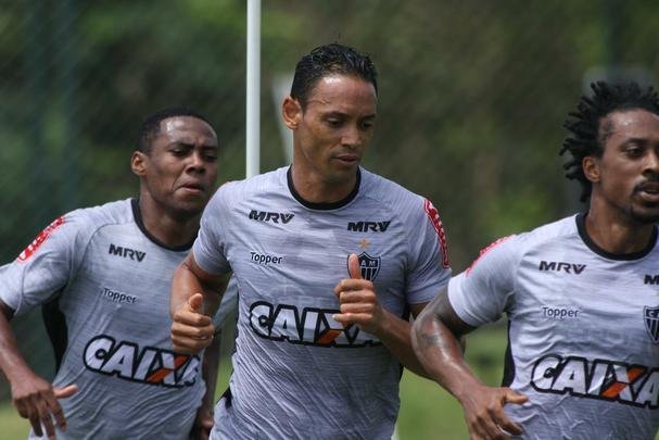 Imagens do treino do Atltico