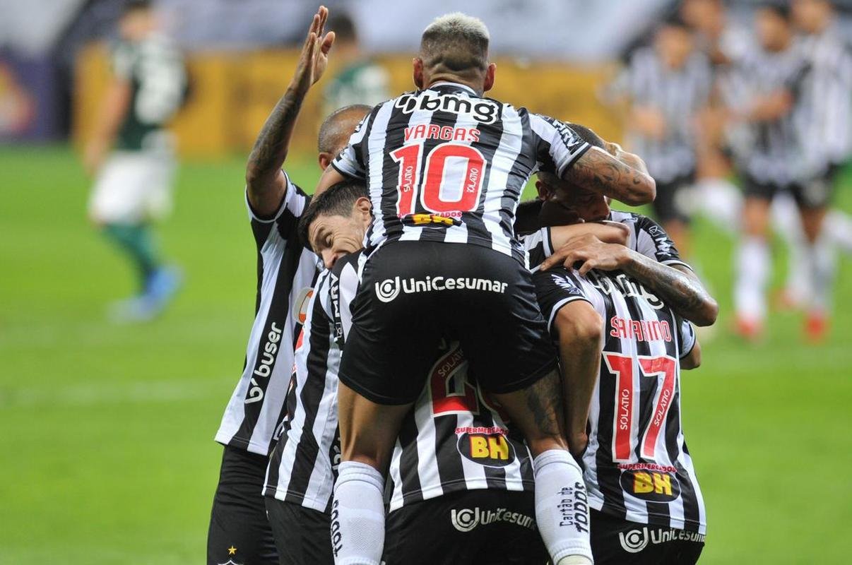 16 rodada - Atltico venceu o Palmeiras por 2 a 0, no Mineiro, com gols de Savarino 