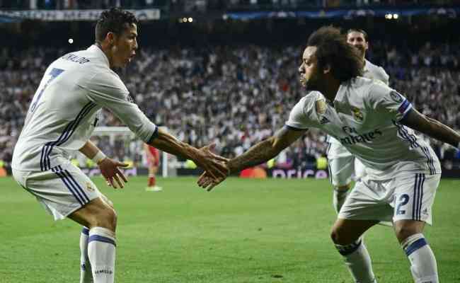 Cristiano Ronaldo e Marcelo jogaram juntos no Real Madrid e construram uma forte amizade