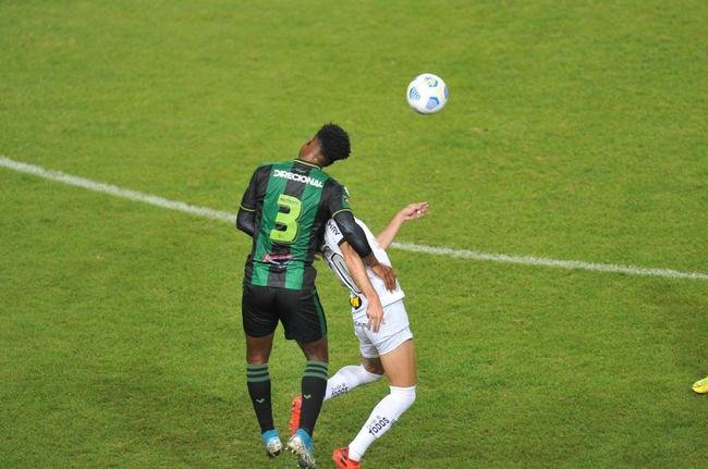 Fotos do jogo entre Amrica e Atltico