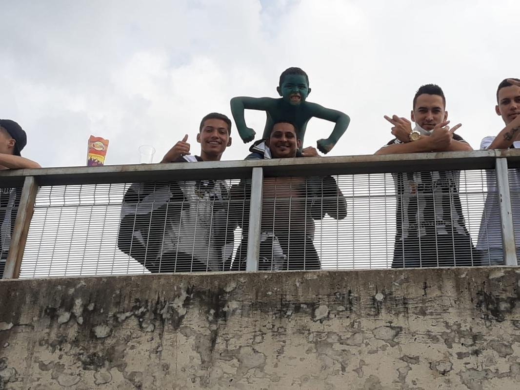 Chegada da torcida do Atltico ao Mineiro para a final da Copa do Brasil, contra o Athletico-PR