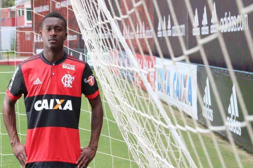 Marlos Moreno - atacante se transferiu do Girona para o Flamengo