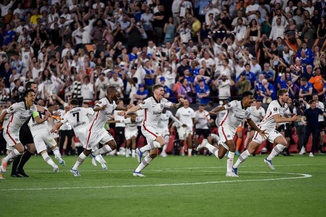 Eintracht bate o Rangers nos pnaltis, em Sevilla, e fatura a Liga Europa 