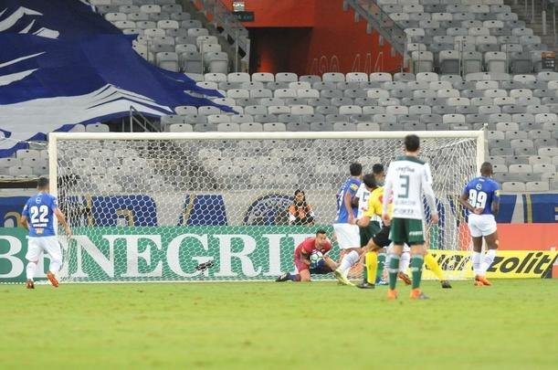 Cruzeiro e Palmeiras mediram foras, no Mineiro, pela oitava rodada do Campeonato Brasileiro
