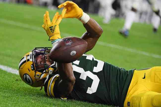 Jogador anotou quatro touchdowns na vitria por 35 a 17 do Green Bay Packers sobre o Detroit Lions