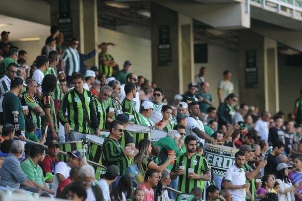 Amrica foi derrotado em casa pelo Figueirense