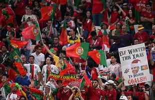 Duelo entre Portugal e Sua, pela 2 rodada do Grupo H da Copa do Mundo, aconteceu no Estdio Icnico de Lusail, em Lusail, no Catar