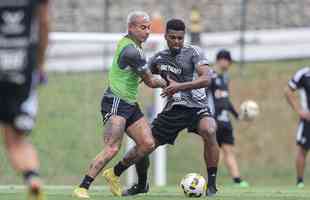 Fotos do treino do Atltico na Cidade do Galo, nesta quarta-feira (21/9).