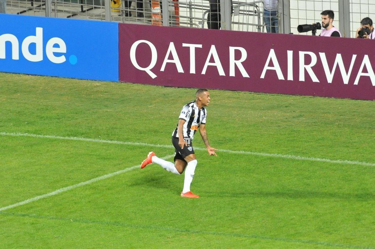 No segundo tempo, Atltico pressionou o Unin La Calera e chegou ao gol com Alerrandro: 1 a 0