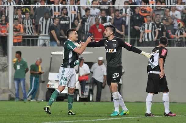 Imagens da partida entre Atltico e Palmeiras, no Independncia, pela 35 rodada do Brasileiro