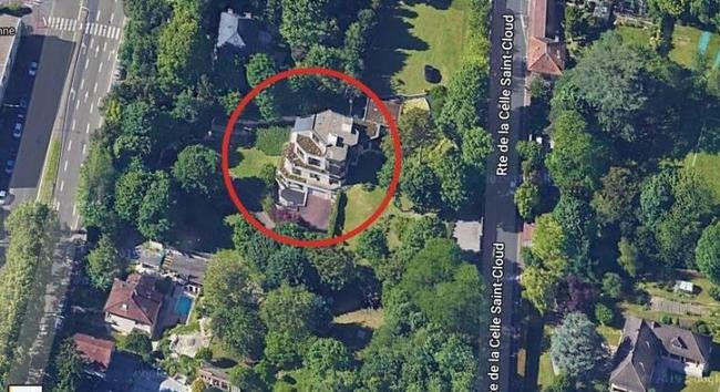 Manso fica na cidade de Bougival, na Frana