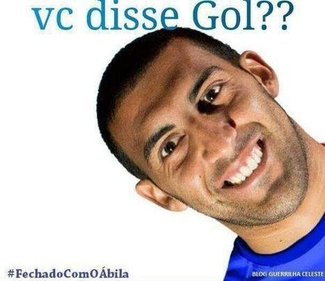 Ramón Ábila caiu nas graças da torcida do Cruzeiro em pouco tempo