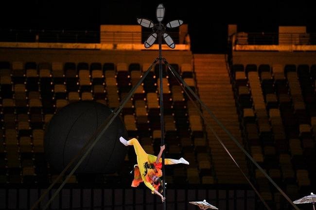 Fotos da Cerimnia de Abertura dos Jogos Paralmpicos de Tquio