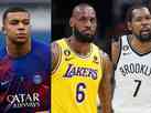 De frias nos EUA, Mbapp elege os 5 melhores jogadores da NBA; veja lista