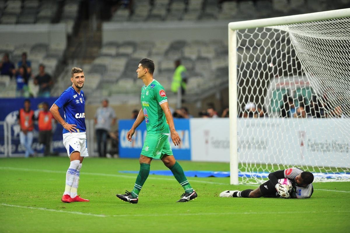 Imagens do jogo entre Cruzeiro e Uberlndia, pela 3 rodada do Estadual, no Mineiro
