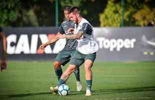 Fotos do ltimo treino comandado por Thiago Larghi no Atltico