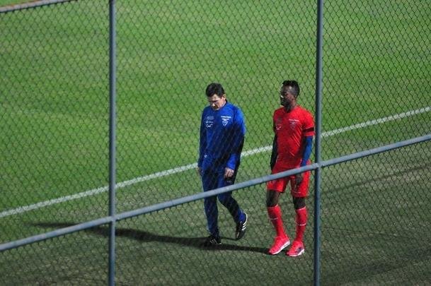 Jogadores do Equador participaram de segundo trabalho no Sesc Venda Nova, na Regio Norte de Belo Horizonte