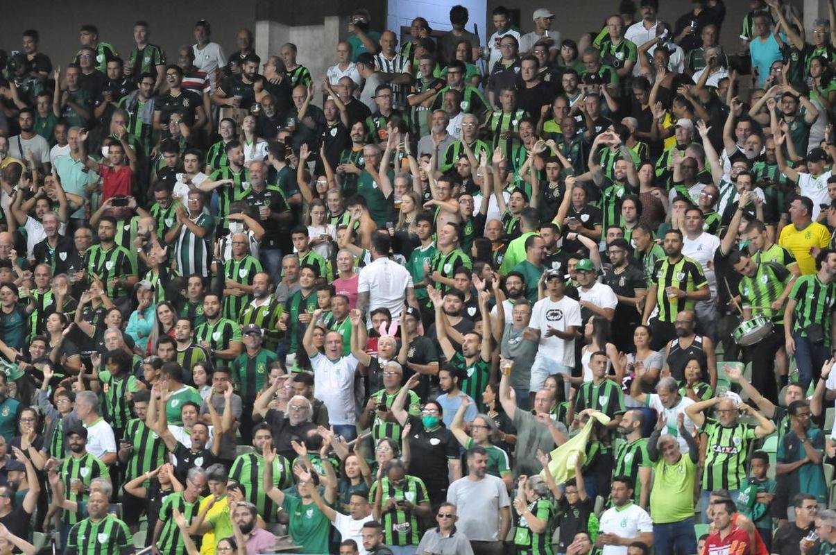 Fotos de Amrica x Pearol pela Sul-Americana, no Independncia