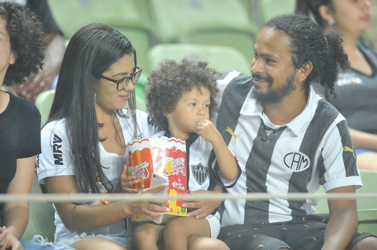 Fotos do jogo entre Atltico e Grmio